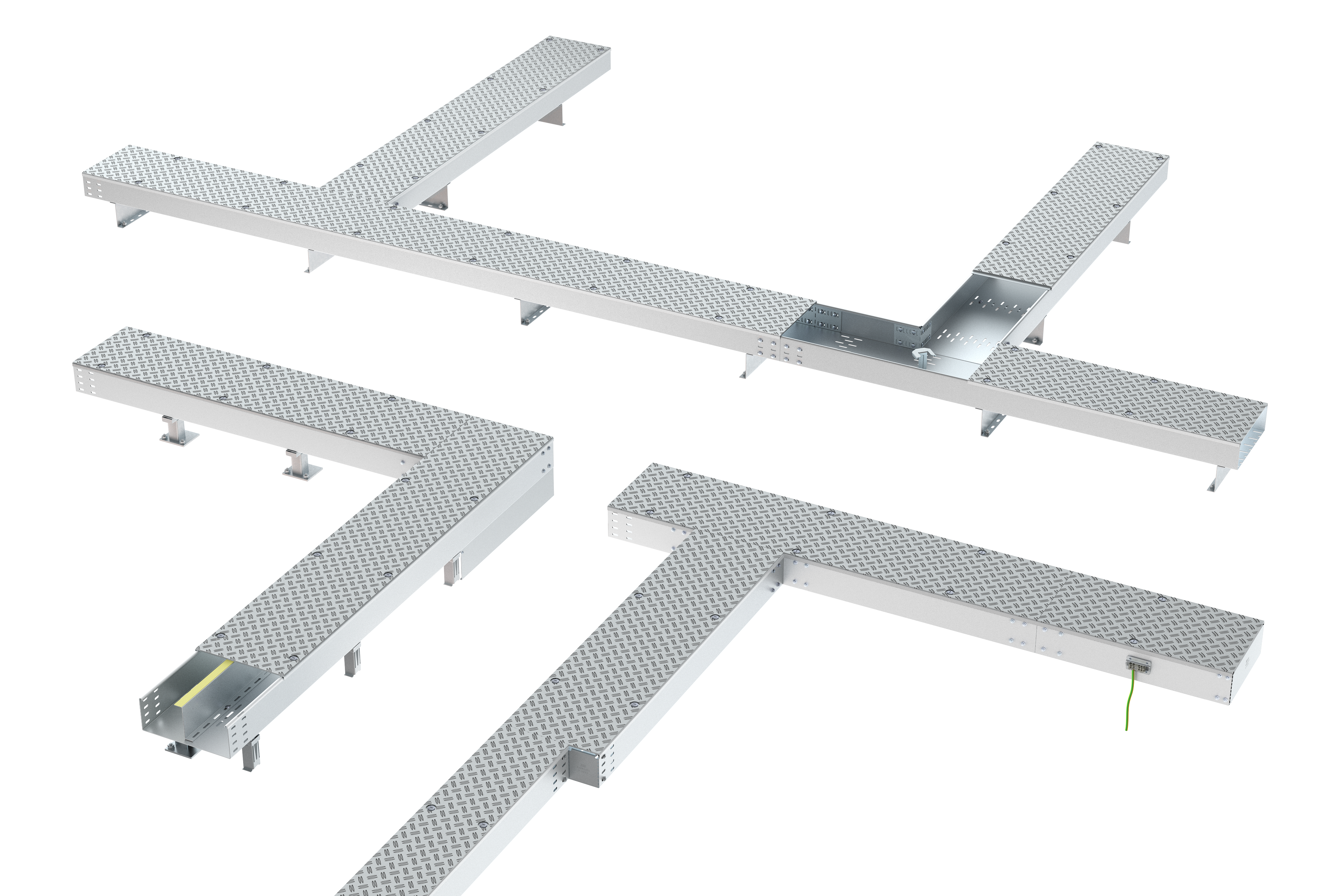 Cable Tray – Under Surface Mounted